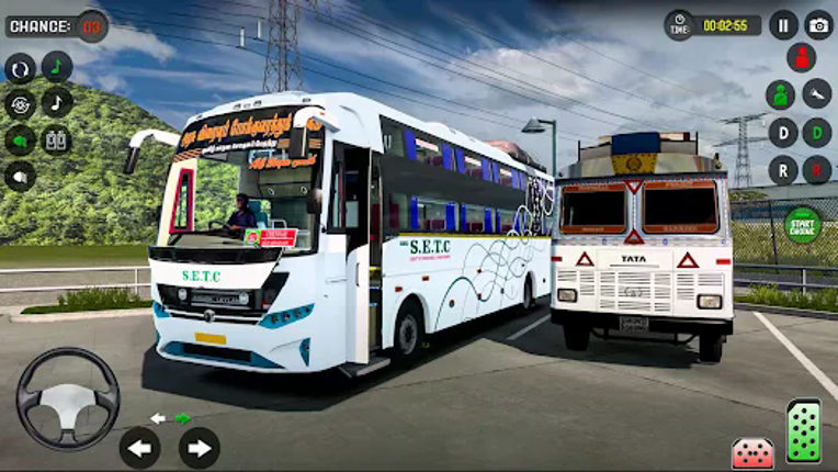 Bus Driving Coach Bus Sim 3D screenshot