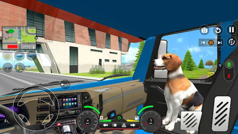 US Cargo Truck Driving 3D Game screenshot