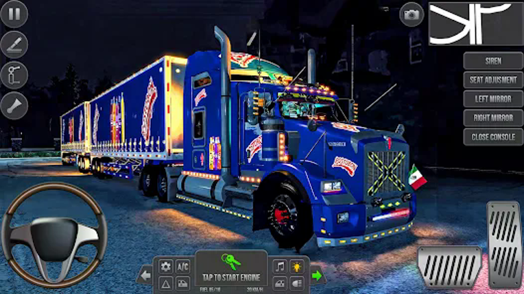 America Cargo Truck Driving 3D screenshot