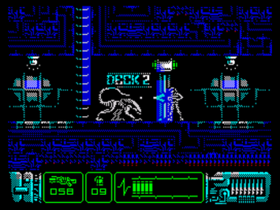 Aliens: Neoplasma | ZX Spectrum | ZX Spectrum Next screenshot