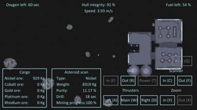 Asteroid Mining Simulator (Alpha/Prototype) Image