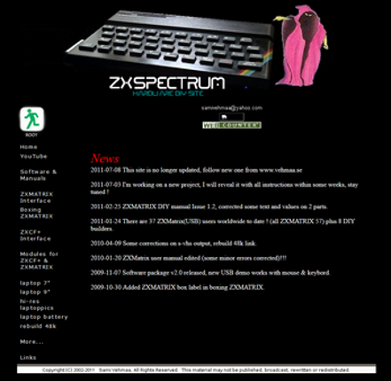 ZX Spectrum DIY Cook Book screenshot