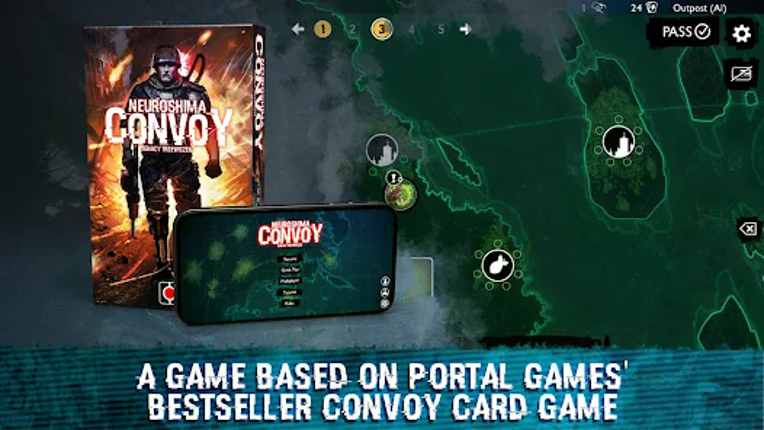 Neuroshima Convoy card game screenshot