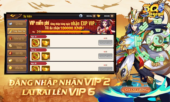 3Q Legend:Danh Tướng Truyền Kỳ screenshot