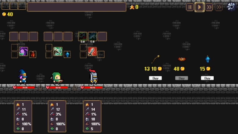 Idle Pixel Battle screenshot