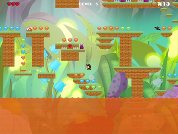 Lava Rolling Kid screenshot