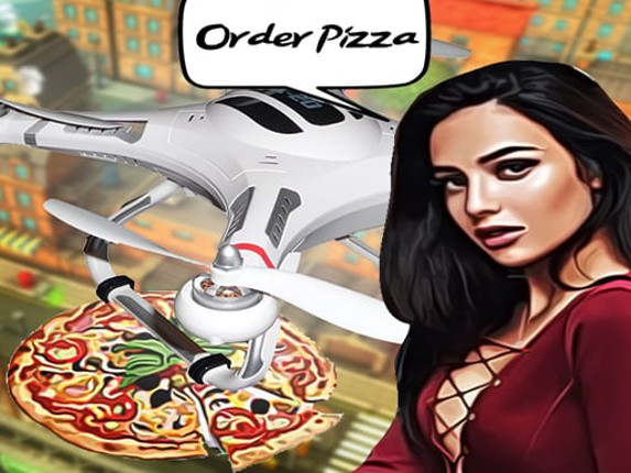 Pizza Drone Delivery Game Cover