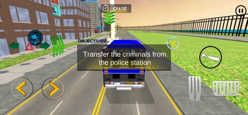 Prisoner Police Bus Transport screenshot