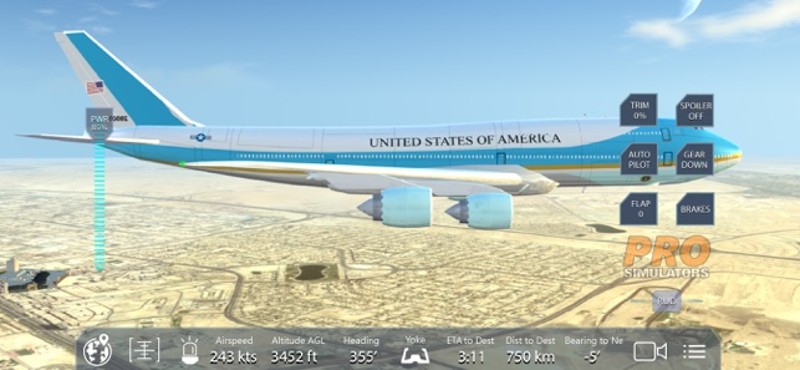 Pro Flight Simulator Dubai screenshot
