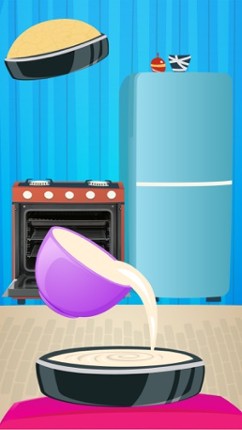 Rainbow Cake Maker - A crazy kitchen christmas cake tower making, baking &amp; decorating game screenshot