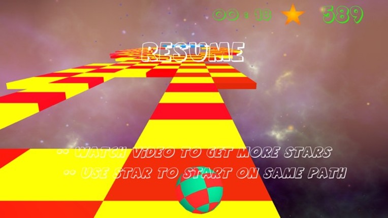 Roll The Ball In Space screenshot