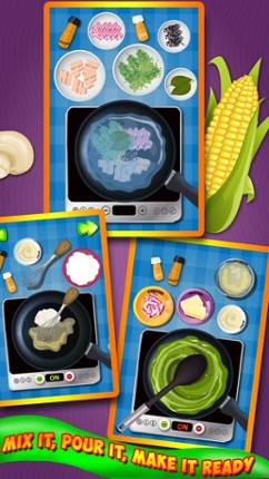 Soup Maker : free Girls Kids fun Cooking game for pizza,burger & sandwich lovers screenshot
