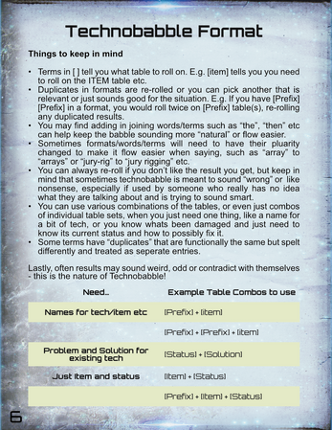 Technobabble 2 screenshot