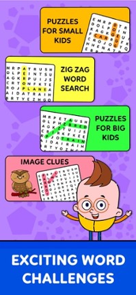 Word Search for Kids Games 3+ screenshot