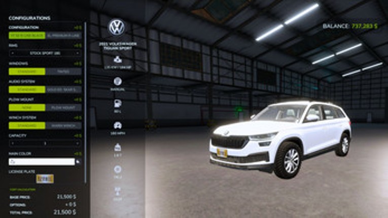 2021 Volkswagen Tiguan Sport screenshot