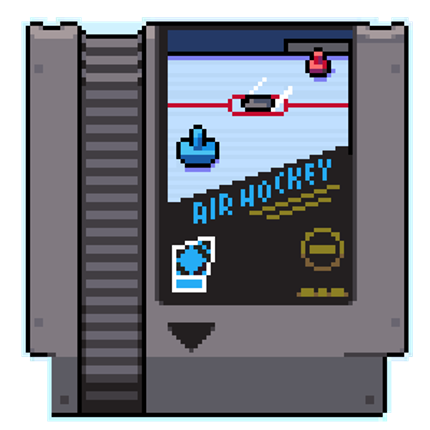Air Hockey - NES Black Box Image