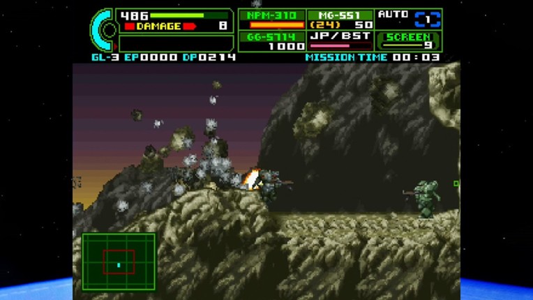 Assault Suit Leynos 2 Saturn Tribute screenshot