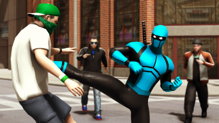 Blue Ninja: Superhero Game screenshot