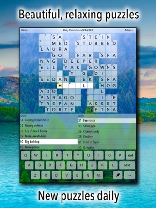 Crossword Puzzles! screenshot