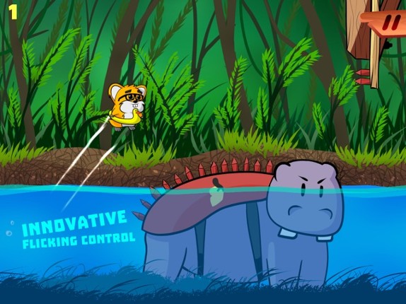 Floaty Hamster: Hard Endless Platformer Game FREE screenshot