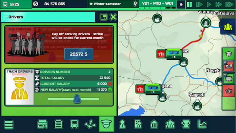 Transport INC - Tycoon Manager Image