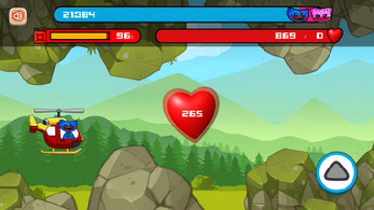 Huggy Wuggy by Helicopter screenshot