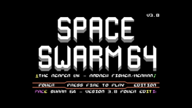 Space Swarm 64 Version 3.2 (C64) Image