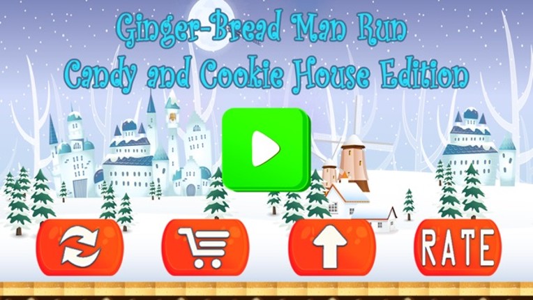 Ginger-Bread Man Run-ning : Candy and Cookie House Edition screenshot