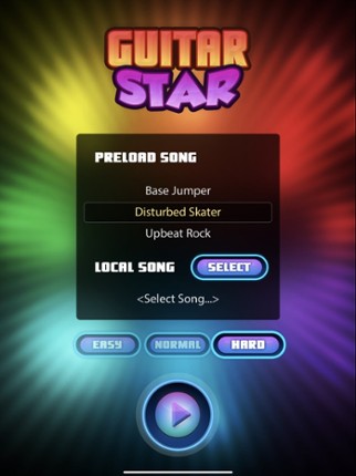 Guitar Star: Rhythm game screenshot