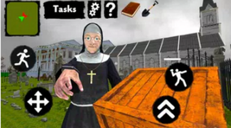 Neighbor Nun. Scary Escape 3D screenshot