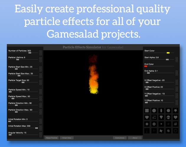 Games like Particle Effects Simulator for Gamesalad - Free