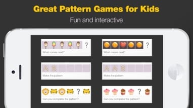 Patterns - Includes 3 Pattern Games in 1 App Image