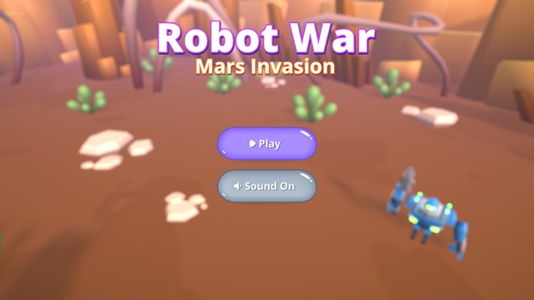 Robot War Mars Invasion Image