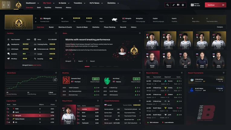 Rush B: Esports Manager Image