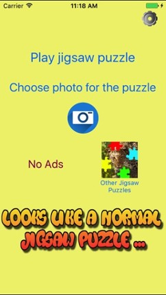 Secret Photo Jigsaw Puzzle Maker screenshot