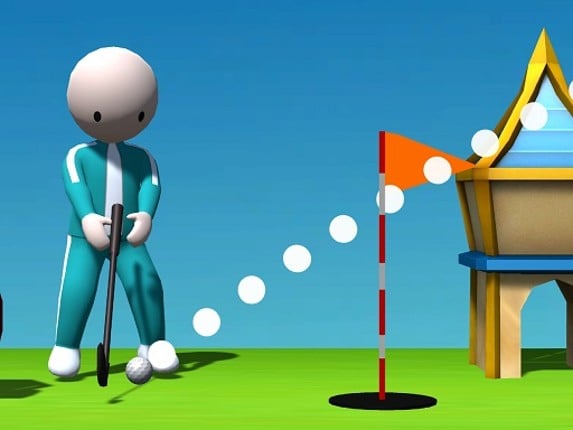 Squid Gamer Golf 3D Image