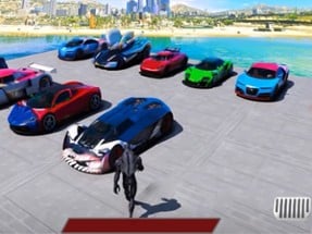 Superhero Car: Mega Ramp Games Image