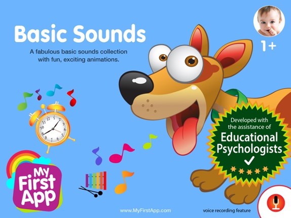 Basic Sounds - for toddlers screenshot