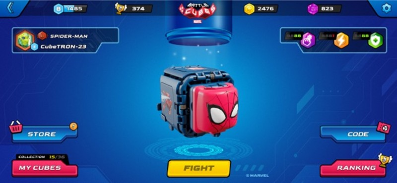 Battle Cubes - Duel of heroes screenshot