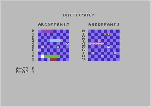 Battleship 10Liner (C64) by romwer Image