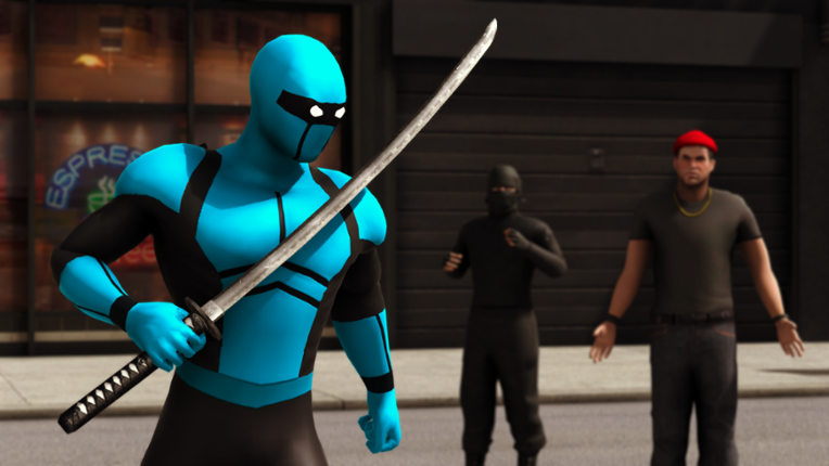 Blue Ninja: Superhero Game screenshot