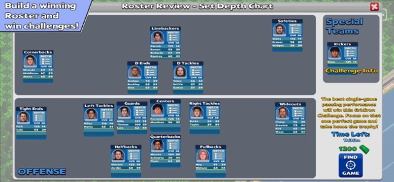 Bobblehead College Football screenshot