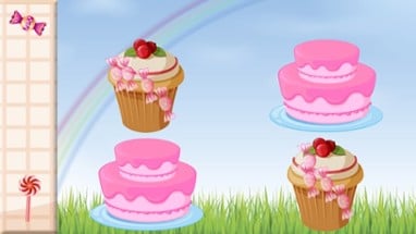 Candy &amp; Cake Match Kids Games Image