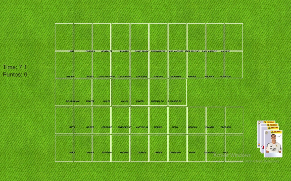 Games like Cromos Real Madrid - Arsenal 2025