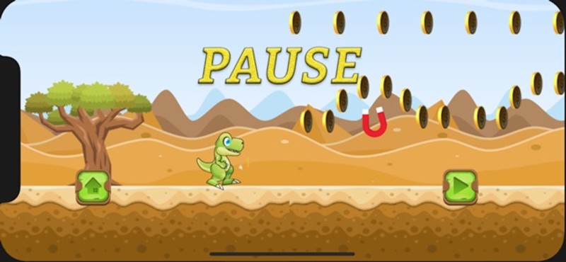 Desert Land Dragon Runner Dash screenshot