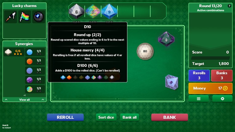 Dice Dice Baby screenshot