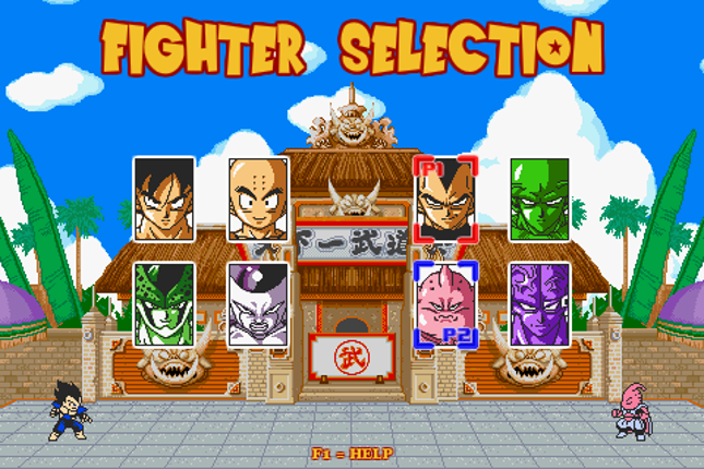 Dragon Ball Z: The 8-Bit Battle screenshot