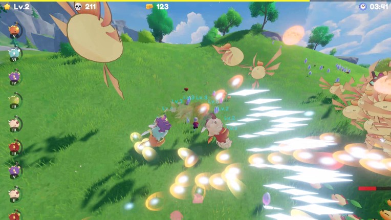 Dragon Eggs: Adventure in Fractal Bullet Hell Image