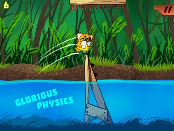 Floaty Hamster: Hard Endless Platformer Game FREE screenshot