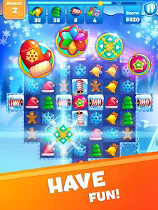 Christmas Sweeper 3 - Match-3 screenshot